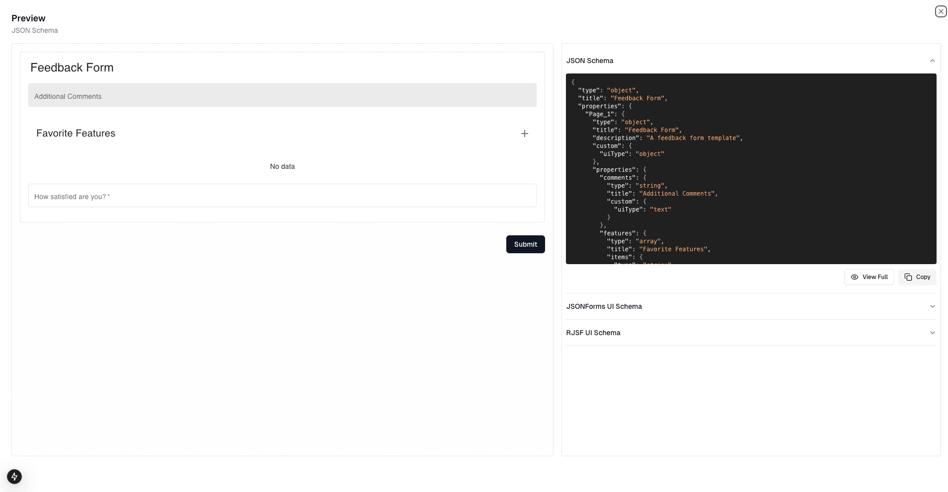 Nextpaper - JSON Schema Builder
